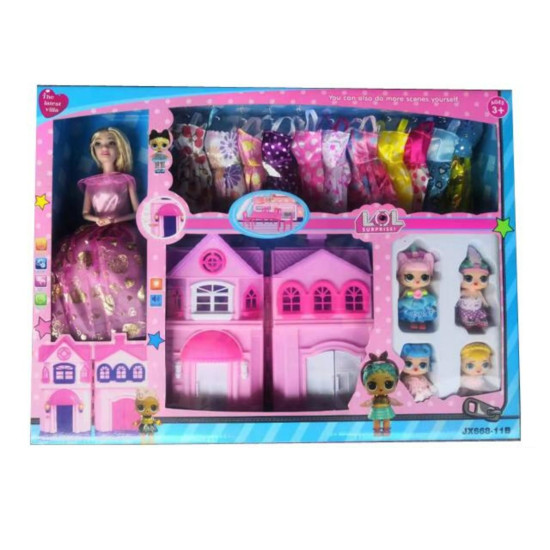 L.O.L Surprise Dolls And House