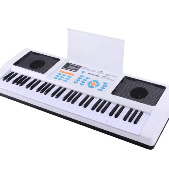Keyboard Piano Musical 61 Key - White