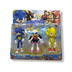Sonic Figure Toys - 3PC