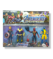 مجسم شخصيات افنجرز - 4 قطع