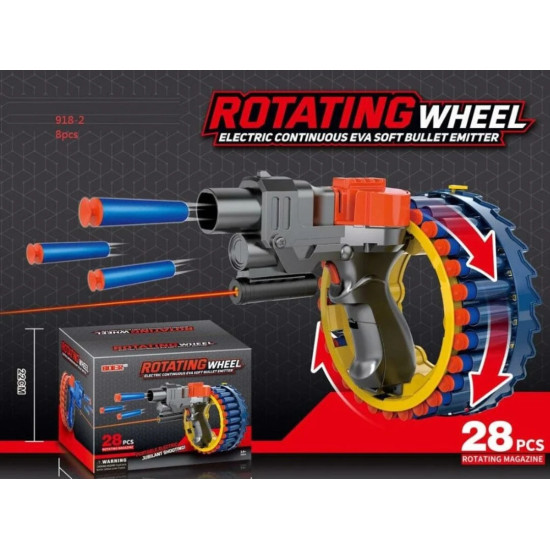 Rotating Wheel Electric Soft Bullet Gun