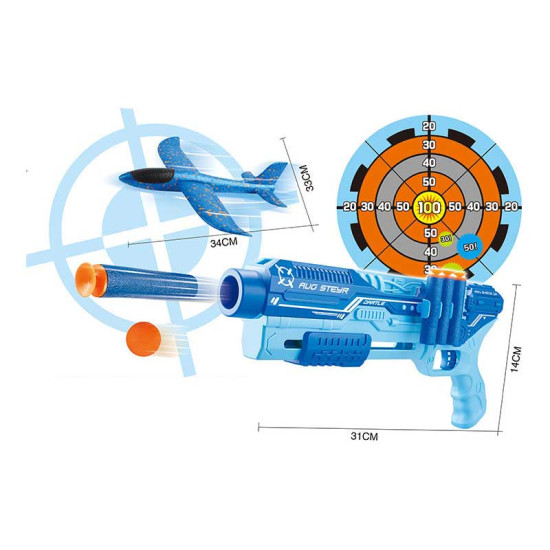 Soft Bullet Gun 5 in 1