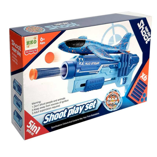 Soft Bullet Gun 5 in 1