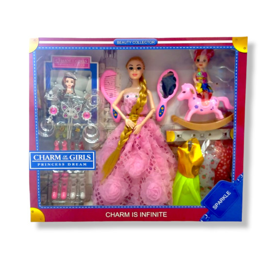 Doll with Accessories beauty collector
