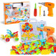 Creative Mosaic Toy Drill Puzzle Set