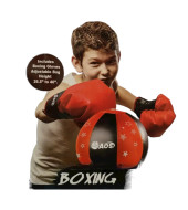 Boxing Punching Bag With Gloves