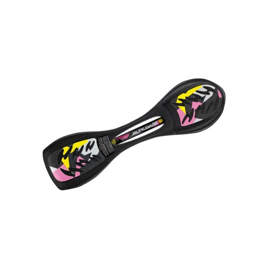 Jd Bug Power Surfer Skateboard - Pink/Yellow