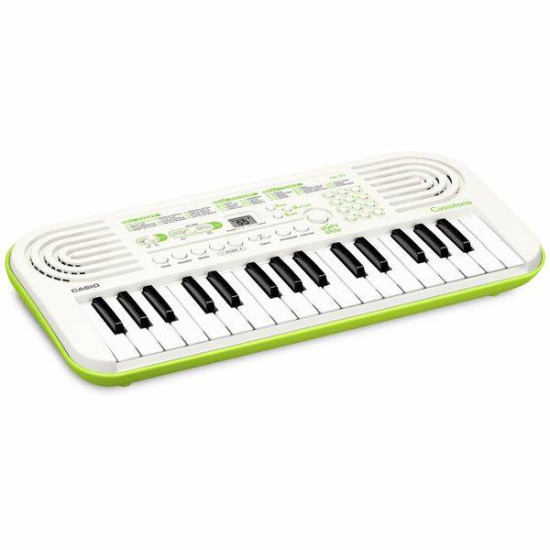 Casio Mini Keyboard Piano - 32 Mini Size Keys - White