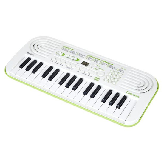 Casio Mini Keyboard Piano - 32 Mini Size Keys - White