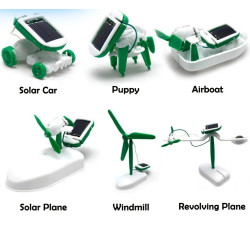 6 IN 1 Educational Solar Power Kit