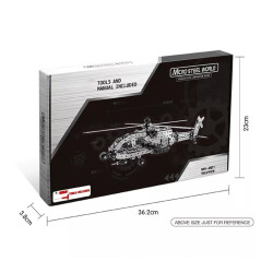 Constructor Apache Helicopter Toy