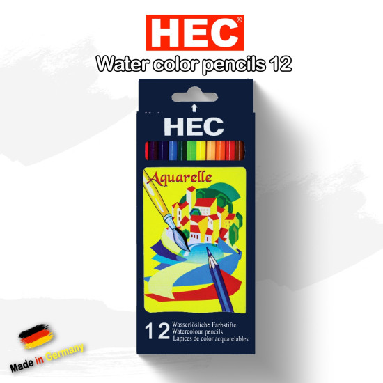 Water Colors Pencils (12 Colors)