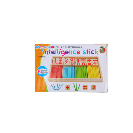 Mathematical Intelligence Wooden Sticks