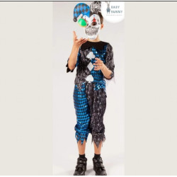 Blue Jester Costume