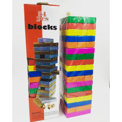 Jenga Colors Game