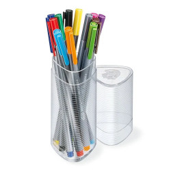 Staedtler Triangular Fineliner Pen Case (12 Colors)