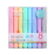 Pastel Highlighters Set (8 Pcs)