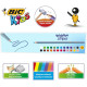 Bic Kids 24 Colors Pencils