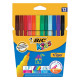 Bic VISA Felt Pens 12 Colors