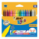 Bic PLASTIDECOR® Crayons 18 Colors