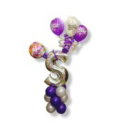 Birthday Balloon with letter