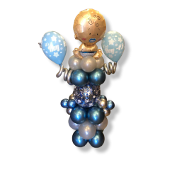 Baby Boy Balloon Arrangement - Boy
