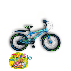 Kids Bicycle - Blue & green