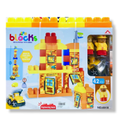 مكعبات بناء 42 قطعة