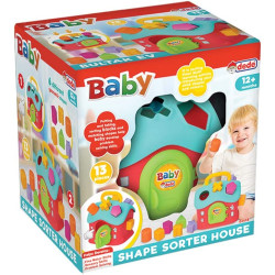 Dede Toys Baby Shape Sorter House