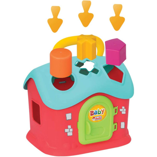 Dede Toys Baby Shape Sorter House