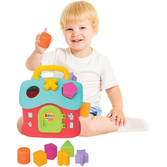 Dede Toys Baby Shape Sorter House