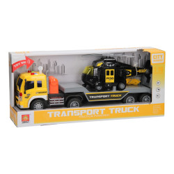 Semi-trailer with Helicopter Light and Sound