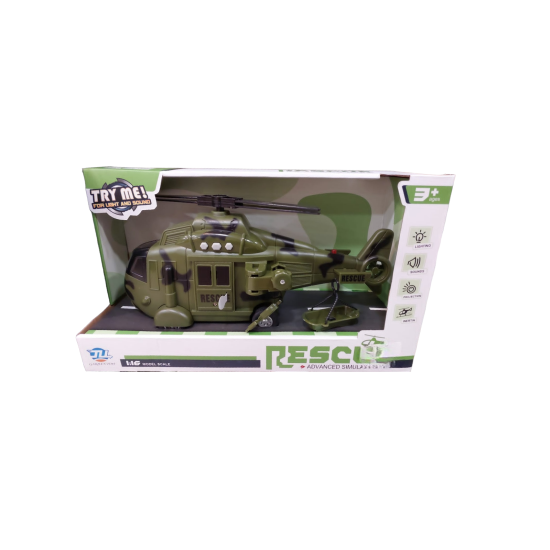 Military Helicopter Airplane Toy