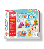 Mould & Paint Cute Pets - Color Day