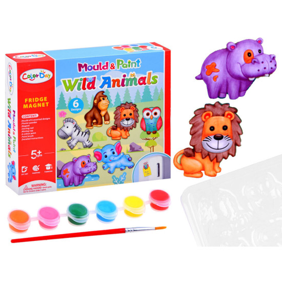 Mould And Paint Wild Animals - Color Day