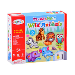 Mould And Paint Wild Animals - Color Day