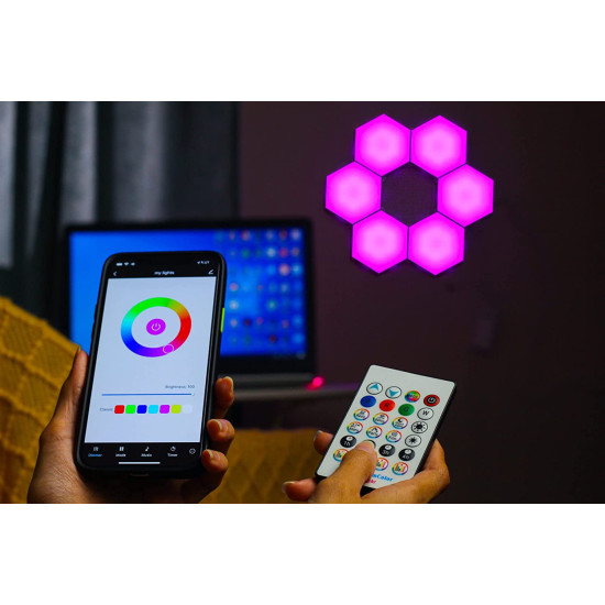 وحدات اضاءة جدارية سداسية