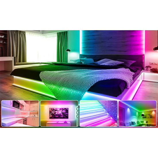 Aclorol Addressable LED Strip WS2811 Neon LED