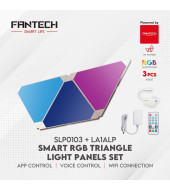 Fantech Smart RGB Triangle Light Panels Set SLP0103 + LA1ALP