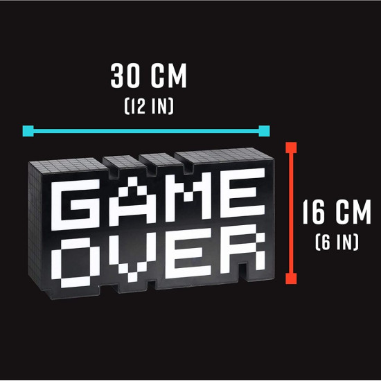 Game Over 8-Bit Pixel Light
