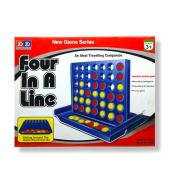 اللعبة الجماعية التحدي والذكاء اربعه في خط واحد