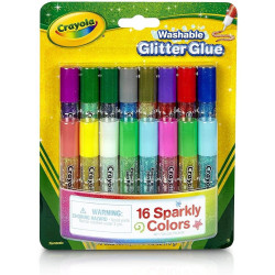 washable Glitter Glue - Crayola