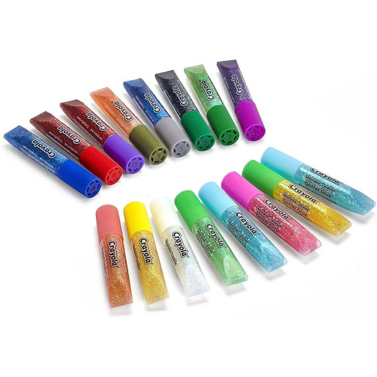 أقلام لامعة قابله للغسل - كرايولا