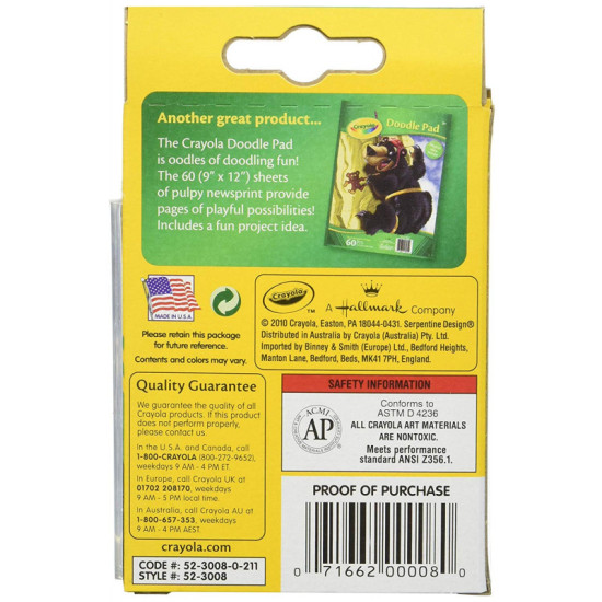 أقلام شمع عدة الوان 