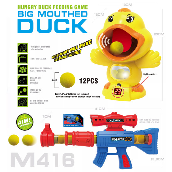 Hungry Duck Feeding Game