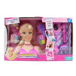Beautiful Girl Head Toy