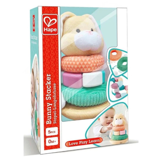 Bunny Stacker Toy 5 Pieces - Hape