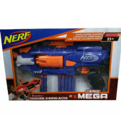 Gun Soft Bullet Double Breach Blaster - Nerf