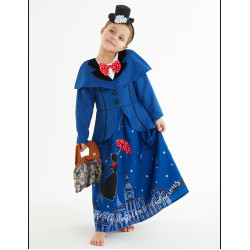 Marry Poppins Dress with Brooch