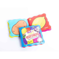Fragrance Book for Kids: Rub and Smell Vegetables